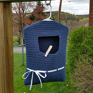 Ravelry Clothespin Bag Pattern By Erica Fedor