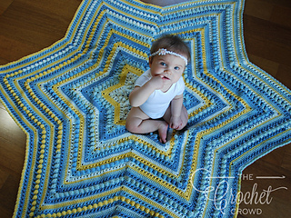 crowd e crochet Afghan Hugs pattern Ravelry: by Jeanne Kisses Starshine &