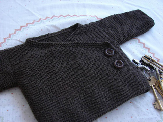baby kimono jacket knitting pattern