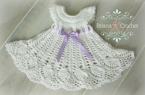 Ravelry: Newborn Sophia Heirloom Dress pattern by Briana K ...