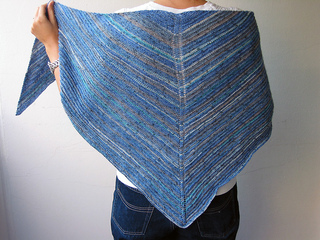 sock yarn shawl