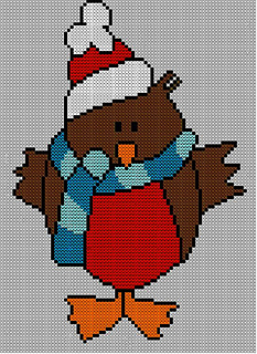 Ravelry: Christmas Robin Jumper / Sweater Knitting Pattern #2 pattern by Blon...