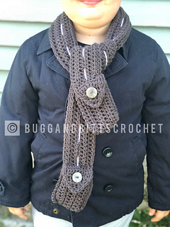b. designs crochet-tive A Ravelry: Scarf Less Kid's Traveled Track Activity