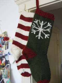 Ravelry: Striped Christmas Stocking pattern by Sarah E. White