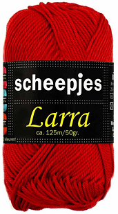 Scheepjes Larra - Fil De Coton Mercerisé 100% (10 Pelotes De 50g)