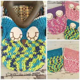 Ravelry: Sleepy Owl Car Seat Cozy pattern by MJ\'s Off The Hook Designs Ravelry: Sleepy Owl Car Seat Cozy pattern by MJ\'s Off The Hook Designs