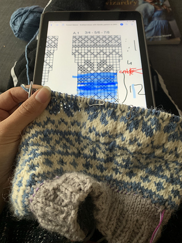 Very first knitting project ever!! Started with less than 5 hours of ...
