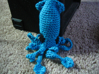 Ravelry: Amigurumi Crochet Squid pattern by Nicole Bilby