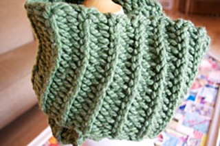 Ravelry: Double Garter Stitch Cowl pattern by Susan B. Anderson