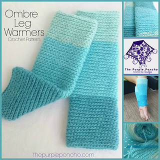 Ravelry: Ombre Leg Warmers pattern by Carolyn Calderon