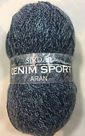 denim sport aran wool