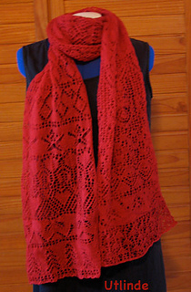 Adventskalenderschal 2010 / Advent Calendar Scarf 2010 pattern by Utlinde