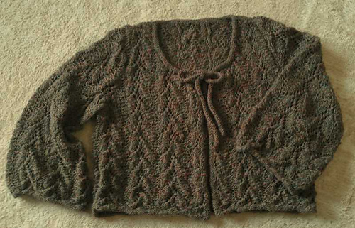 Ravelry: #3 Leaf bolero pattern by Hitomi Shida (?? ???)